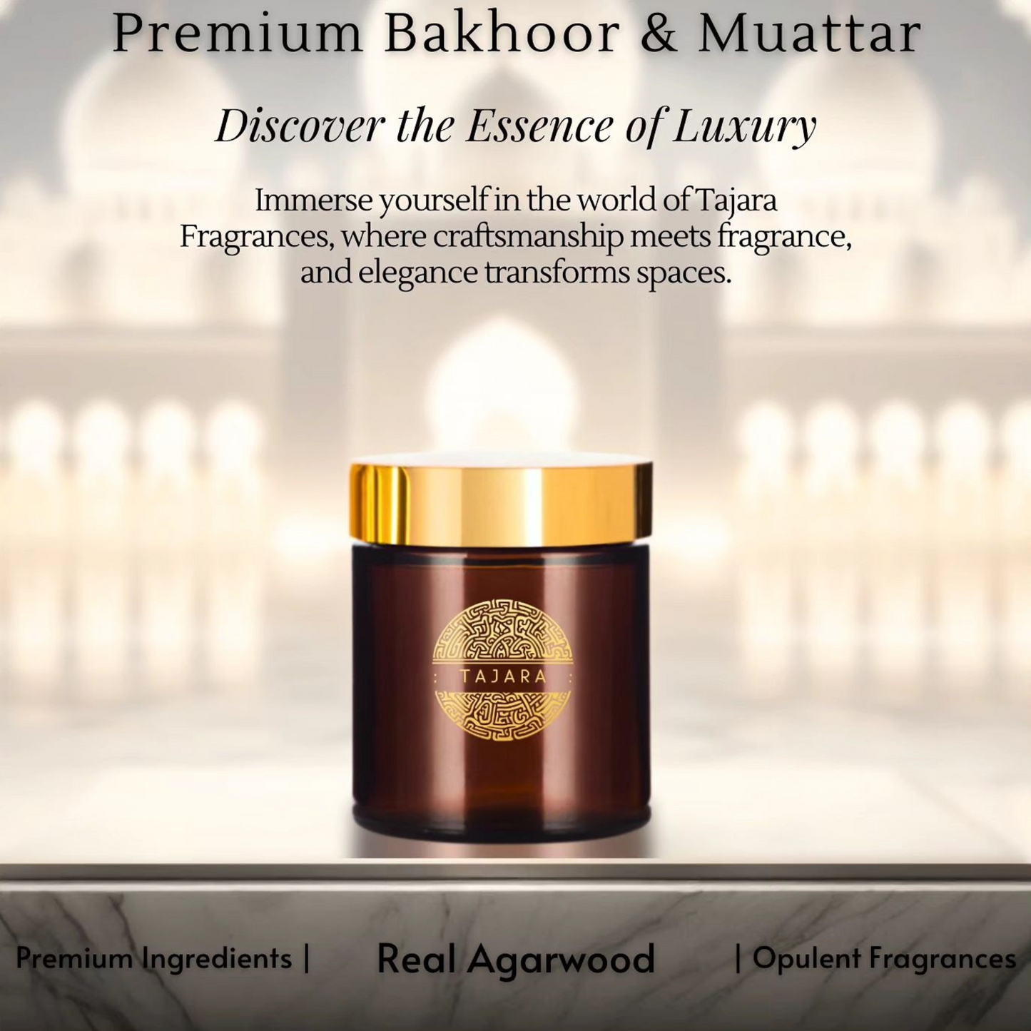 Tajara Bakhoor Muattar Collection Combo Pack of 3 (Muattar Al - Zahr + Muattar Al - Dhahab + Bakhoor Al - Najm ) Home Incense 160 Grams Get 1 (Bakhoor Al - Raha) Free